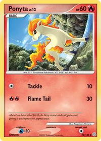 Ponyta - Diamond and Pearl (DP) #94/130 - Common Pokémon Trading Card