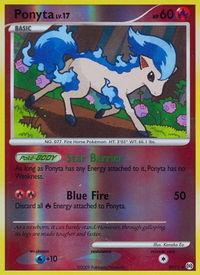 Ponyta (Shiny) - Arceus (AR) #SH11 - Shiny Holo Rare Pokémon Trading Card