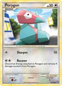 Porygon - Triumphant (TM) #73/102 - Common Pokémon Trading Card