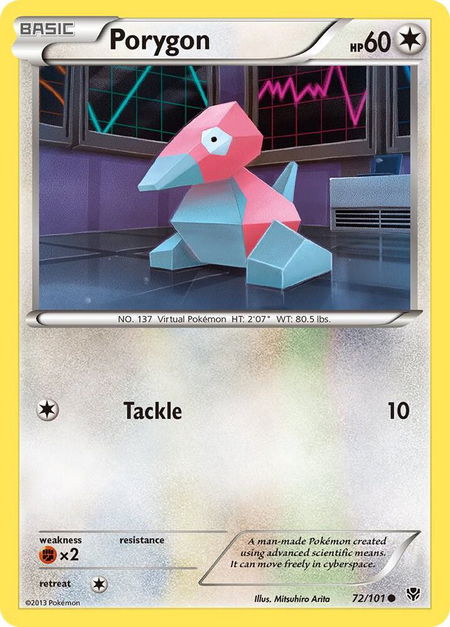Porygon - Plasma Blast Pokémon trading card