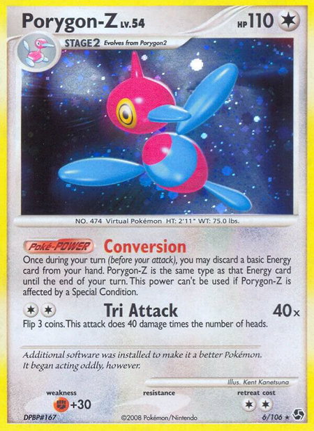 Porygon-Z - Great Encounters Pokémon trading card