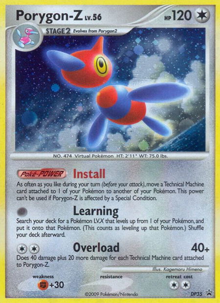 Porygon-Z - DP35 - Diamond and Pearl Promos Pokémon trading card