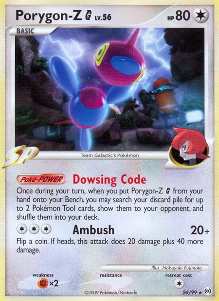 Porygon-Z G - Arceus Pokémon trading card