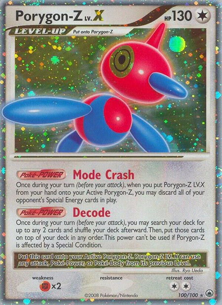 Porygon-Z LV.X - Majestic Dawn Pokémon trading card