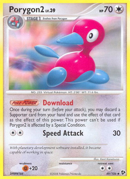 Porygon2 - Great Encounters Pokémon trading card