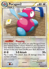 Porygon2 - Triumphant (TM) #49/102 - Uncommon Pokémon Trading Card