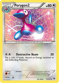 Porygon2 - Plasma Blast (PLB) #73/101 - Uncommon Pokémon Trading Card