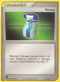Potion - Ruby and Sapphire (RS) #91/109 - Common Pokémon Trading Card