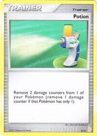 Potion (Lucario) trading card from DP Trainer Kit: Manaphy & Lucario Potion (Lucario) - DP Trainer Kit: Manaphy & Lucario Pokémon trading card