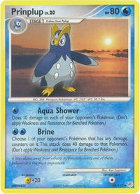 Prinplup - Diamond and Pearl (DP) #58/130 - Uncommon Pokémon Trading Card