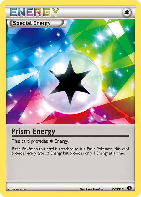 Prism Energy - Next Destinies Pokémon trading card
