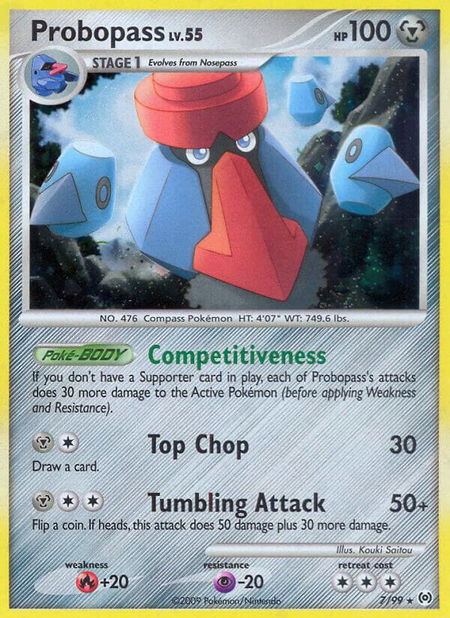 Probopass - Arceus Pokémon trading card