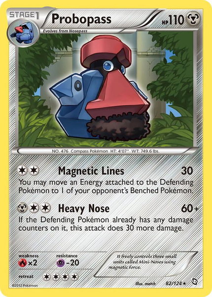 Probopass - Dragons Exalted Pokémon trading card