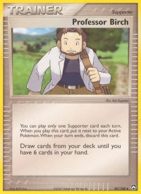 Professor Birch - Power Keepers (PK) #80/108 - Uncommon Pokémon Trading Card