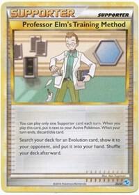 Professor Elm's Training Method - HGSS Trainer Kit: Gyarados & Raichu Pokémon trading card