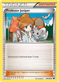 Professor Juniper - Dark Explorers (DEX) #98/108 - Uncommon Pokémon Trading Card