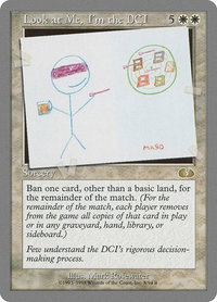 Look at Me, I'm the DCI - Unglued (UGL) #8 - Rare Magic: The Gathering Trading Card