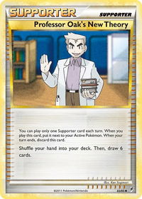 Professor Oak's New Theory - Call of Legends (CL) #83/95 - Uncommon Pokémon Trading Card