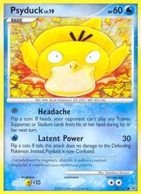 Psyduck - Platinum (PL) #87/127 - Common Pokémon Trading Card