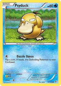 Psyduck (32) - Boundaries Crossed (BCR) #32/149 - Common Pokémon Trading Card