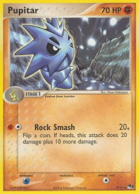 Pupitar - POP Series 1 (POP) #009/017 - Uncommon Pokémon Trading Card