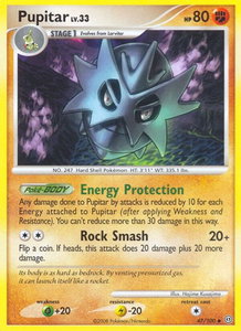 Pupitar - Stormfront (SF) #47/100 - Uncommon Pokémon Trading Card