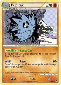 Pupitar (38) - Unleashed (UL) #38/95 - Uncommon Pokémon Trading Card