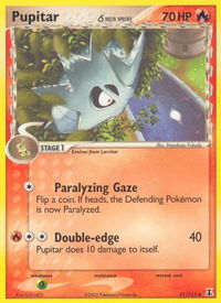 Pupitar (Delta Species) - Delta Species (DS) #51/113 - Uncommon Pokémon Trading Card
