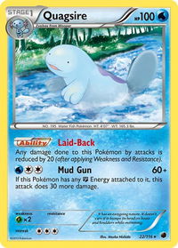 Quagsire - Plasma Freeze (PLF) #22/116 - Rare Pokémon Trading Card