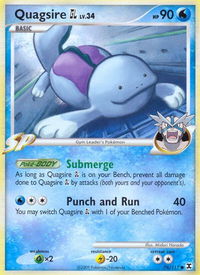Quagsire GL - Rising Rivals (RR) #76/111 - Common Pokémon Trading Card