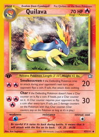 Quilava (47) - Neo Genesis (N1) #047/111 - Uncommon Pokémon Trading Card