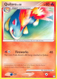 Quilava - Mysterious Treasures (MT) #60/123 - Uncommon Pokémon Trading Card