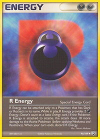 R Energy - Team Rocket Returns (RR) #95/109 - Uncommon Pokémon Trading Card