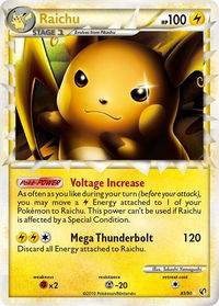 Raichu (Prime) - Undaunted (UD) #83/90 - Ultra Rare Pokémon Trading Card