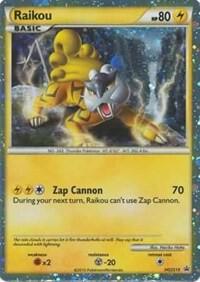 Raikou - HGSS19 trading card from HGSS Promos Raikou - HGSS19 - HGSS Promos Pokémon trading card