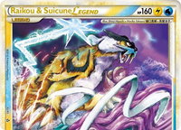 Raikou & Suicune Legend (Top) - Unleashed (UL) #92/95 - Ultra Rare Pokémon Trading Card