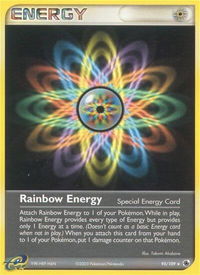 Rainbow Energy - Ruby and Sapphire (RS) #95/109 - Rare Pokémon Trading Card