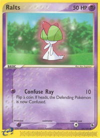 Ralts - 66/109 - Ruby and Sapphire (RS) #66/109 - Common Pokémon Trading Card
