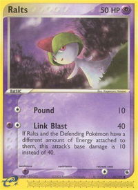 Ralts - 68/109 - Ruby and Sapphire (RS) #68/109 - Common Pokémon Trading Card
