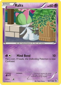 Ralts - Legendary Treasures (LTR) #59/113 - Common Pokémon Trading Card