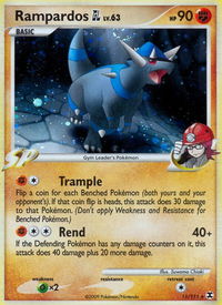 Rampardos GL - Rising Rivals (RR) #11/111 - Holo Rare Pokémon Trading Card