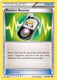 Random Receiver - Dark Explorers (DEX) #99/108 - Uncommon Pokémon Trading Card