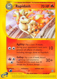 Rapidash - Aquapolis (AQ) #031/147 - Rare Pokémon Trading Card