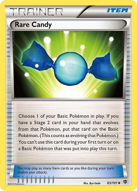 Rare Candy - Plasma Blast Pokémon trading card