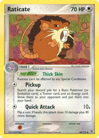 Raticate - FireRed & LeafGreen (RG) #48/112 - Uncommon Pokémon Trading Card