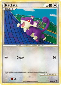 Rattata - Undaunted (UD) #64/90 - Common Pokémon Trading Card