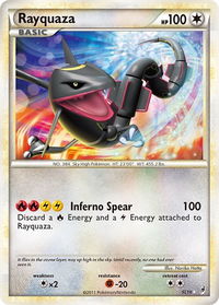 Rayquaza (Shiny) - Call of Legends (CL) #SL10 - Holo Rare Pokémon Trading Card