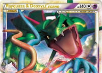 Rayquaza & Deoxys Legend (Top) - Undaunted (UD) #89/90 - Ultra Rare Pokémon Trading Card