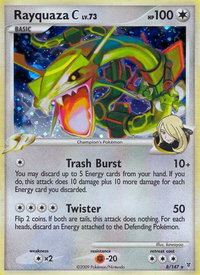 Rayquaza C - Supreme Victors (SV) #8 - Holo Rare Pokémon Trading Card