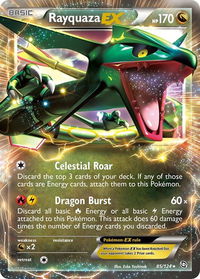 Rayquaza EX - Dragons Exalted (DRX) #85/124 - Ultra Rare Pokémon Trading Card